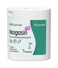 Nogasin GO 25 tablettia